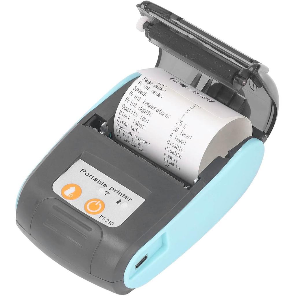 Dpofirs 58mm Bluetooth Receipt Printer, Small POS Receipt Printer for ...