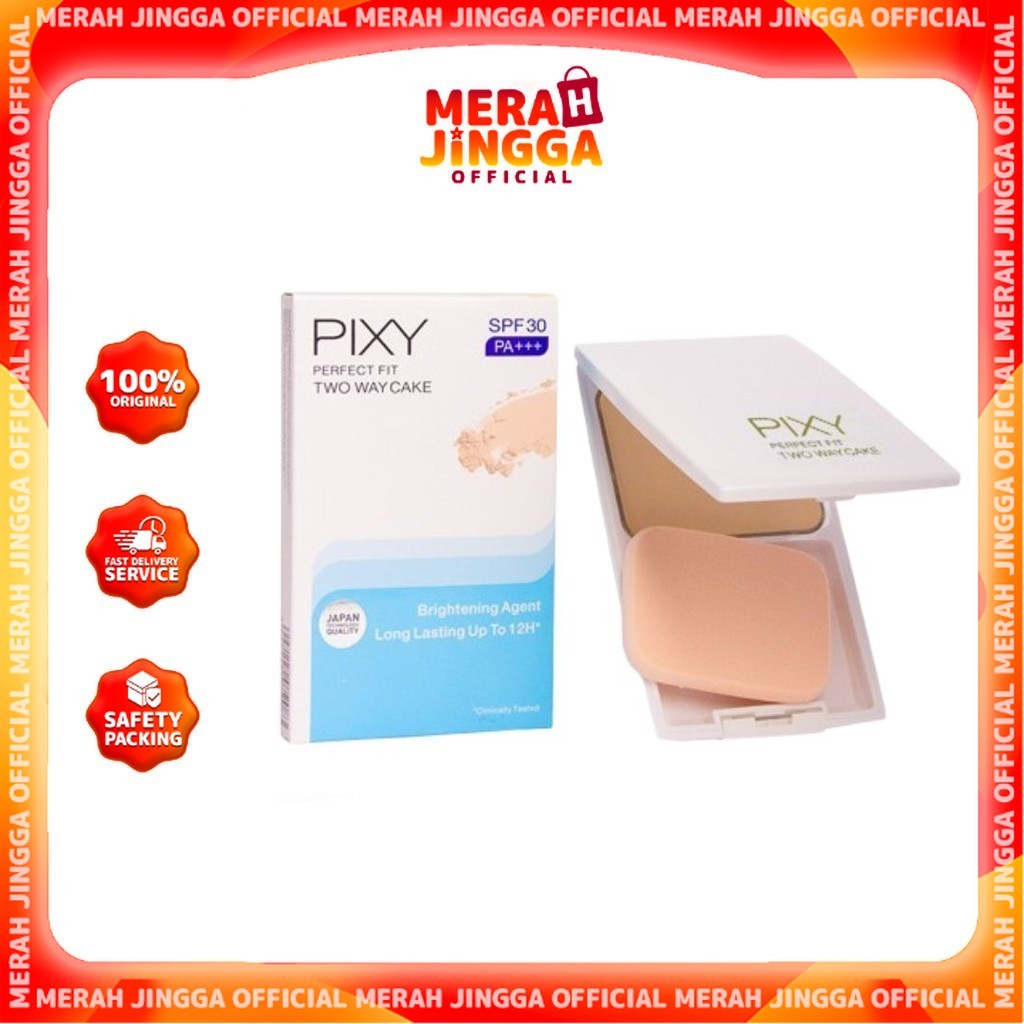PIXY Perfect Fit Two Way - TWC - FULL- REFILL / Merah Jingga Official