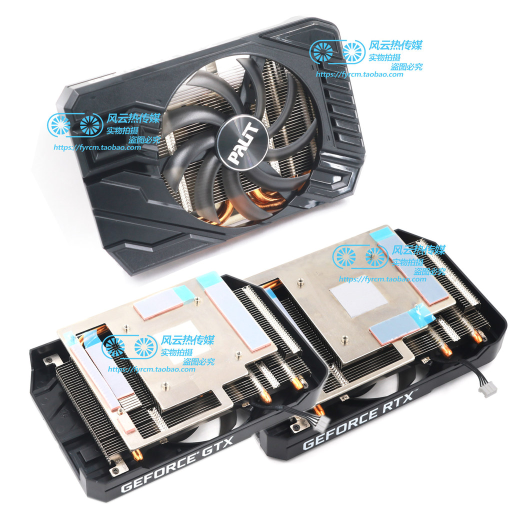 PALiT Tongde RTX2060 GTX1660Ti 1660S 1660 STORMX Graphics Card Radiator ...