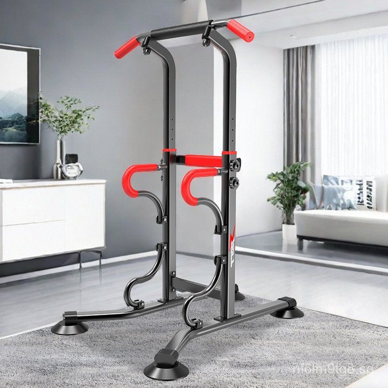 Floor-standing Multifunctional Single and Double Bar Rack with Pull-up ...
