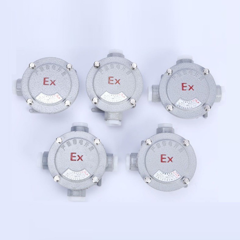 National Standard Explosion-Proof Junction Box6Points DN20Cast Aluminum ...