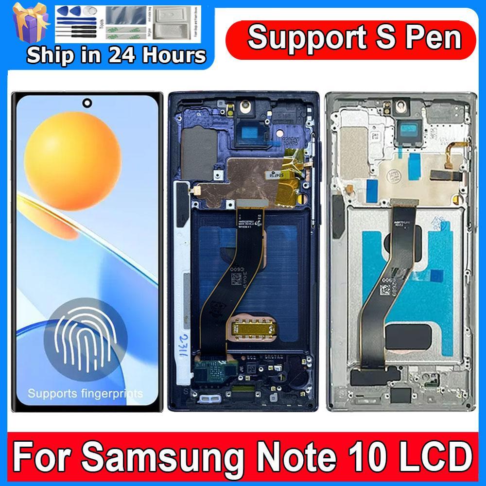 AMOLED Note 10 Screen For Samsung Galaxy Note10 N970F N970U N970N Lcd ...