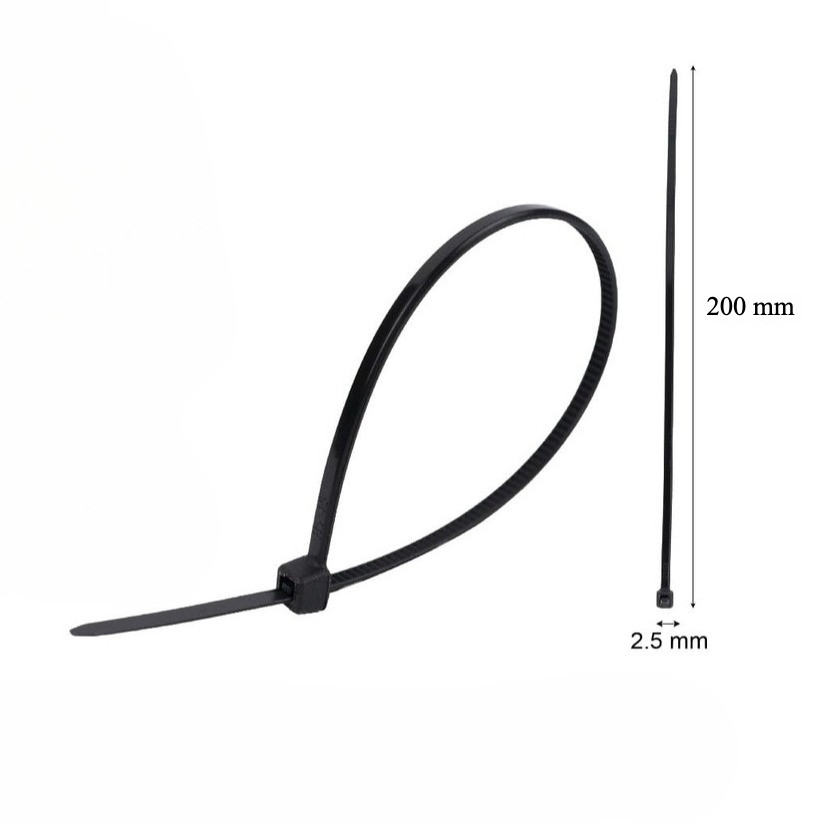 Cable Ties Nylon Kabel Tis Pengikat Imundex Warna Cbt 10 Color - Gambar 2