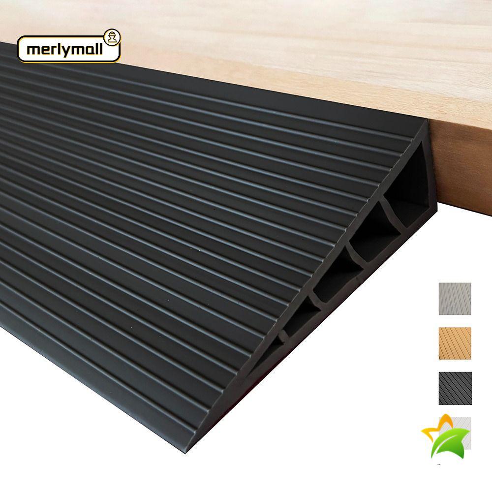 MERLYMALL Floor Transition Strip, Self Adhesive Soft Rise Threshold ...