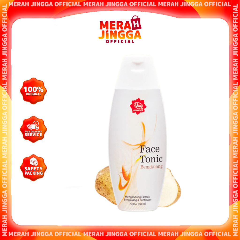 Viva Face Tonic Bengkuang 100 ml & 200 ml / Merah Jingga Official