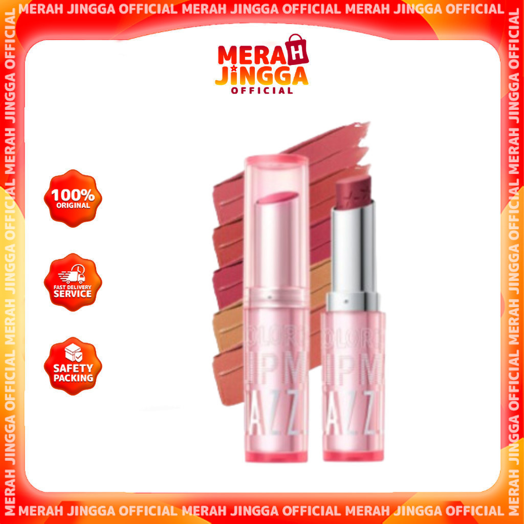 Dazzle Me Color Chrome Lip Matte / Merah Jingga Official