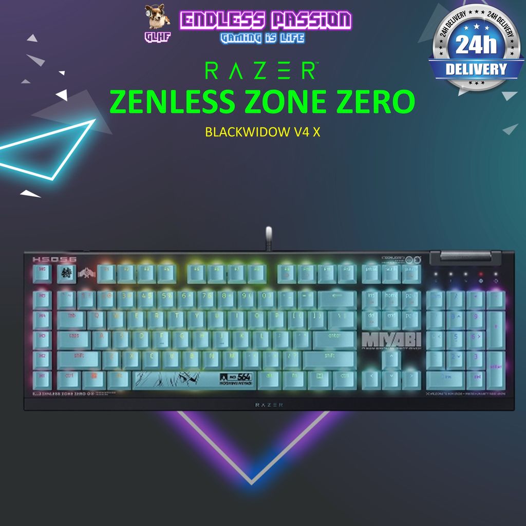 Razer BlackWidow V4 X Zenless Zone Zero Edition - Mechanical Gaming ...