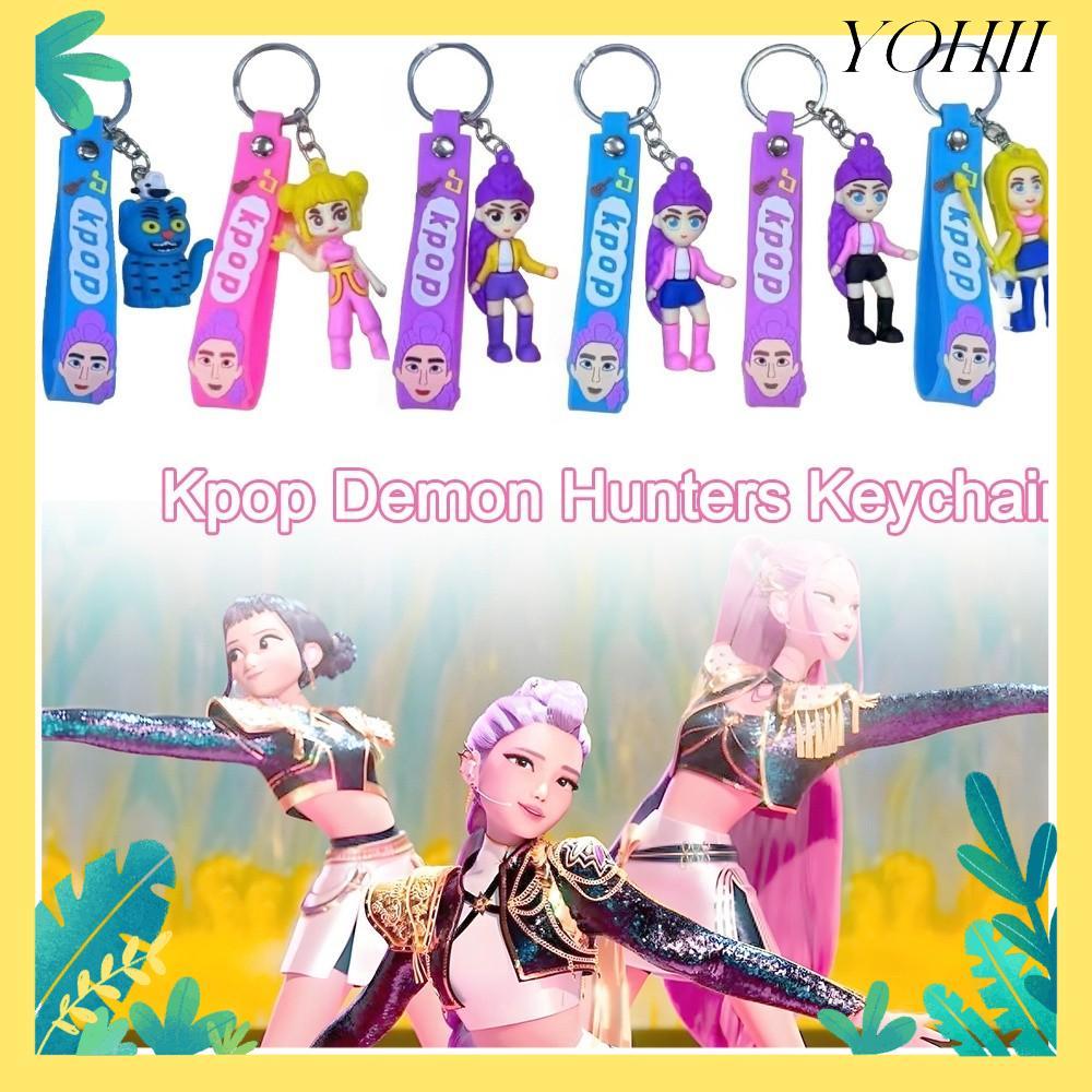 YOHII Kpop Demon Hunters Keychain, Rumi Mira Zoe Anime Mo Dao Zu Shi ...