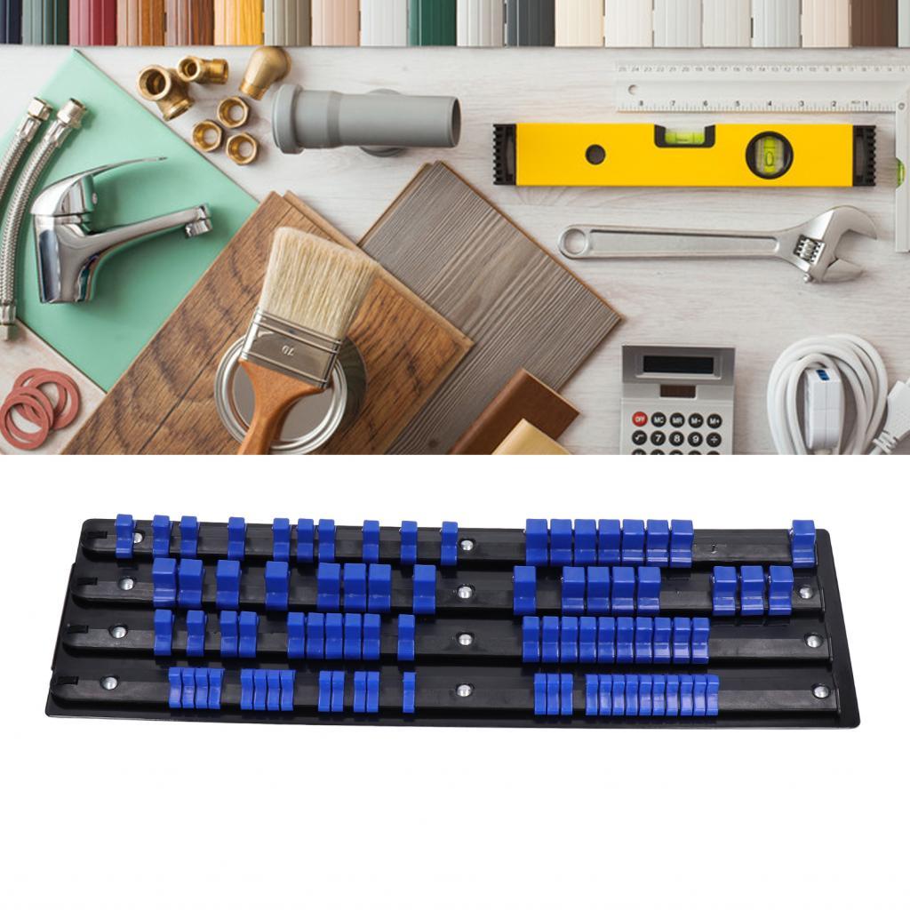 Socket Organizer Robust Sockets Holder 80Pcs for Workspaces Toolboxes ...