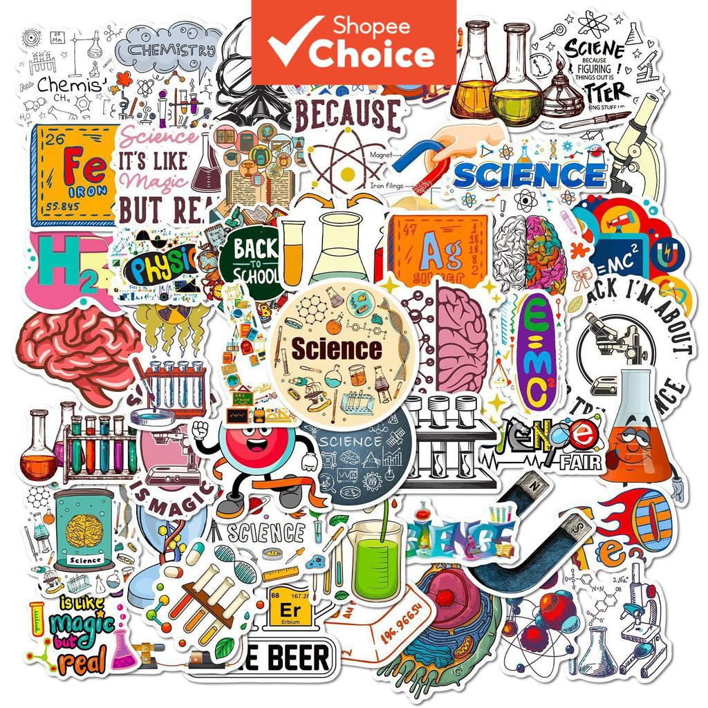 50pcs Chemical Equipment Series Graffiti Stickers Suitable for ...