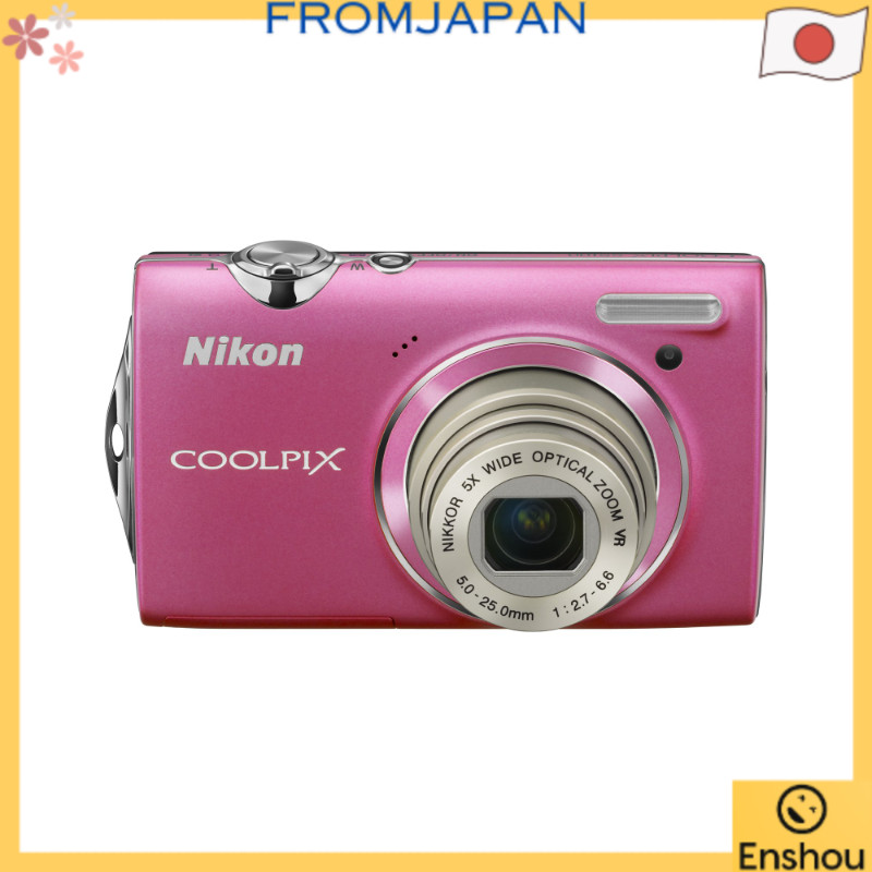 FromJapan[USED]Nikon digital camera COOLPIX S5100 Hot Pink S5100PK