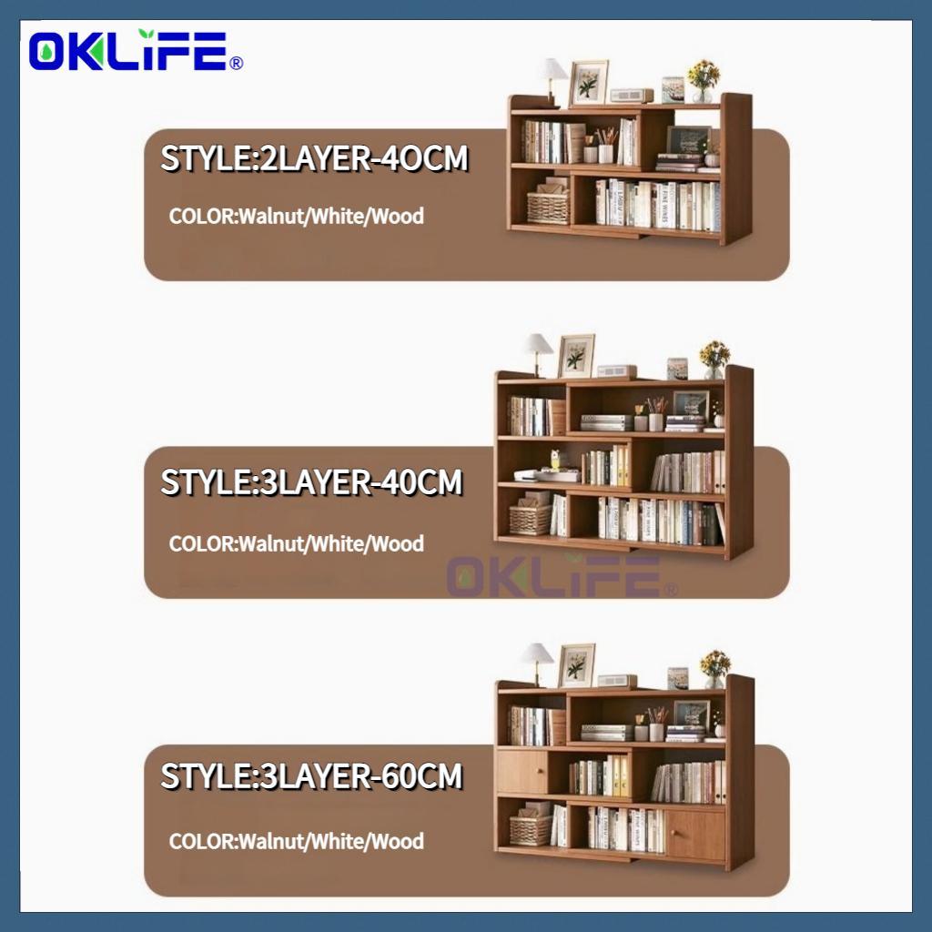 Home Storage Display Cabinet Desktop Bookshelf Simple Bookcase Multi-functional Corner Expandable Shelf view 4