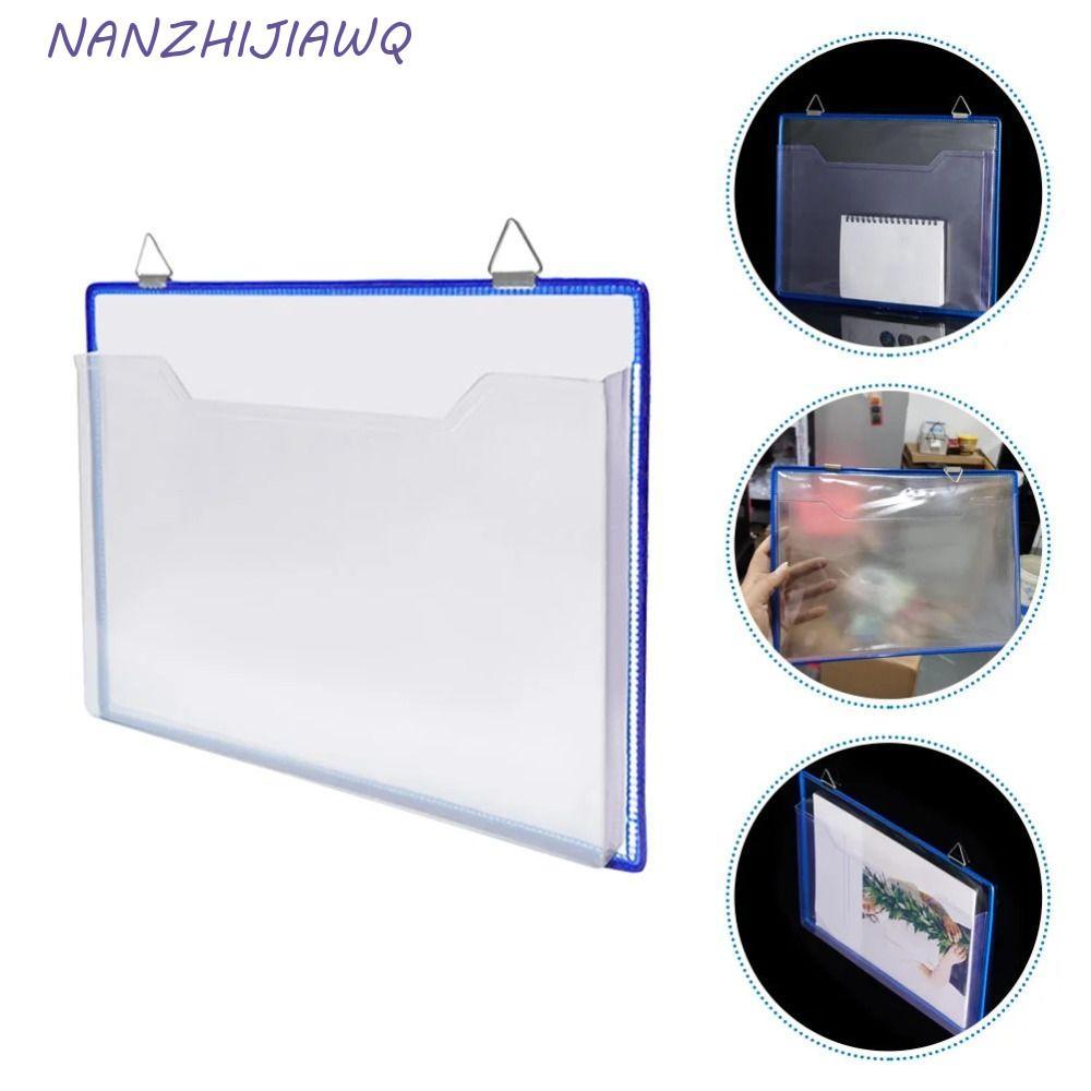 NANZHIJIAWQ File Folder, Plastic Waterproof A4 Receipt Organizer ...