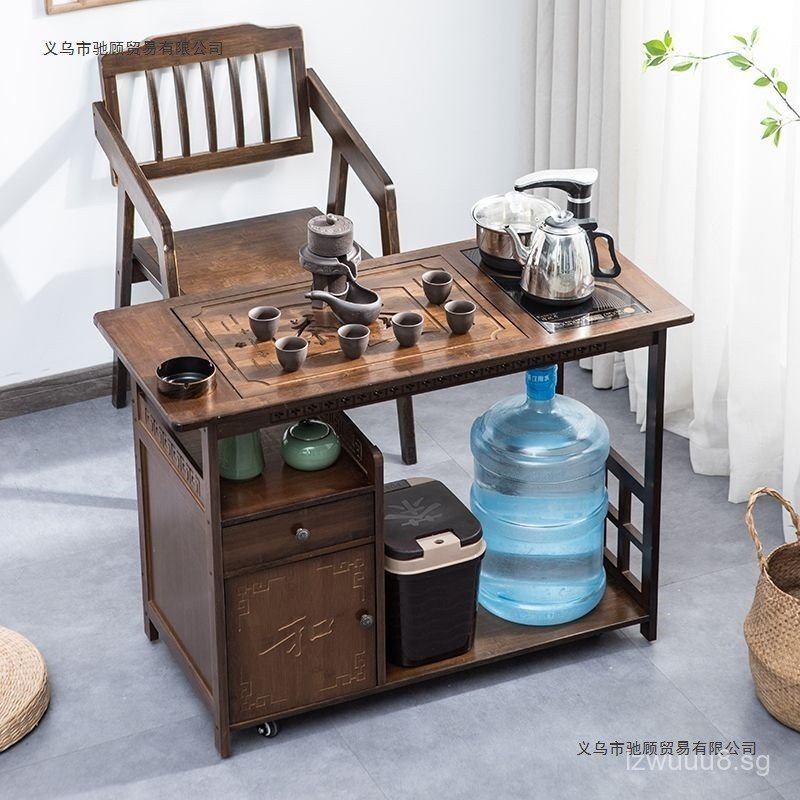 Mobile Tea Table Tea Stand Home Tea Cart Living Room Sofa Side Table ...