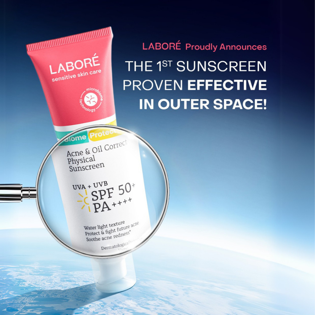 Labore Acne & Oil Correct Physical Sunscreen SPF50+ PA++++ Acne / Merah Jingga Official - Gambar 4