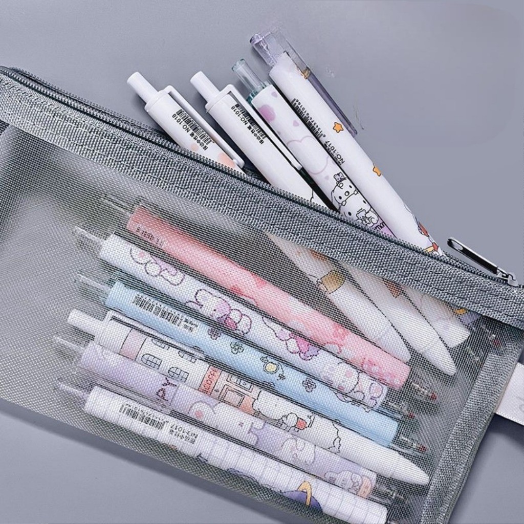 POPmaker Tas Jaring Portable Untuk Pensil & Kosmetik - Gambar 2