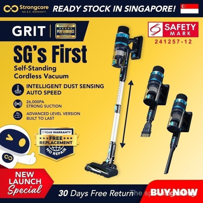 [New Launch 2025] Strongcore Grit Cordless Vacuum Cleaner - Auto Dust ...