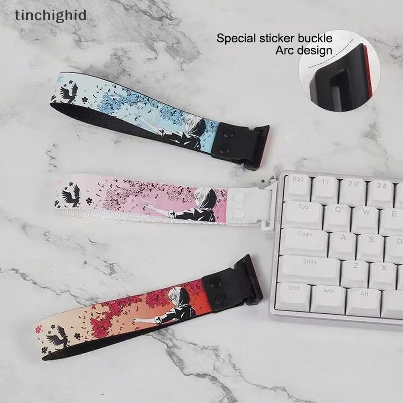 tinchighid Fashion Anime Keyboard Ribbon Mechanical Keyboard Strap ...