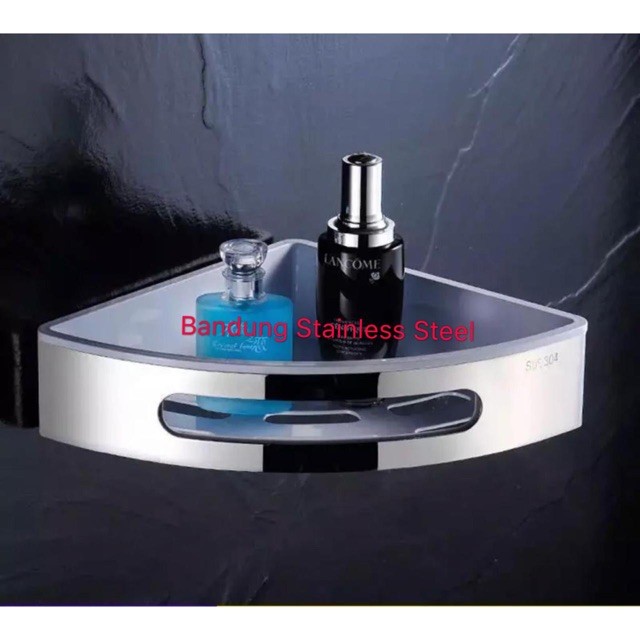 Soap rack, wall-mounted corner soap holder, stainless steel bathroom ...