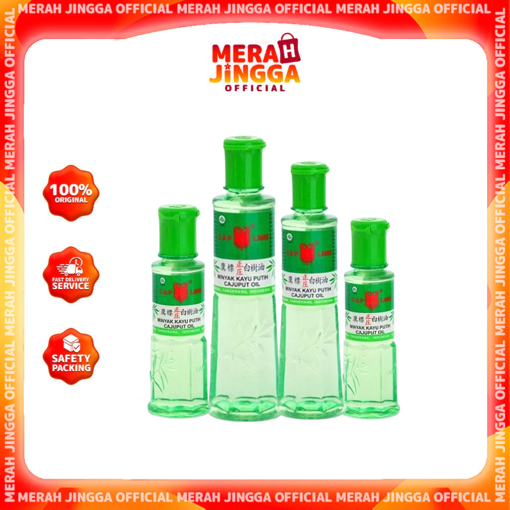 MINYAK KAYU PUTIH CAP LANG SERIES / 30 ML / 60 ML / 120 ML / 210 ML / Merah Jingga Official