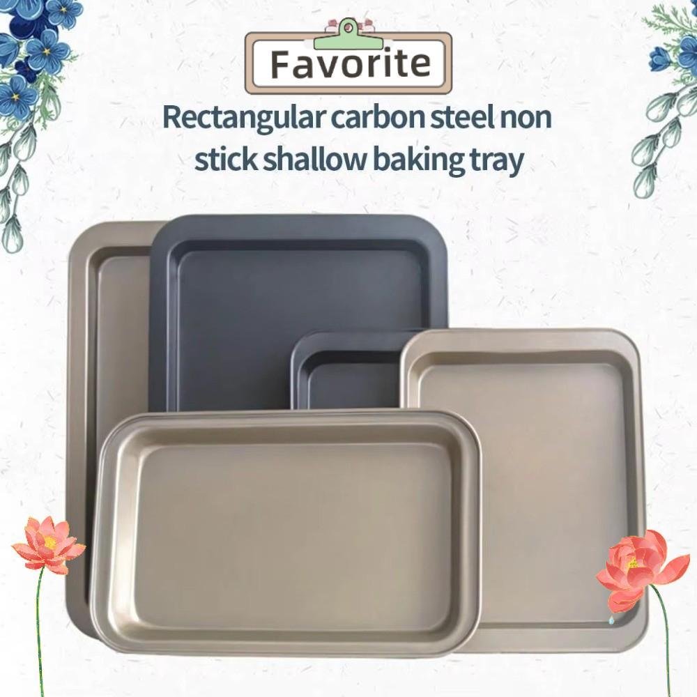 FAVORITEGOODS Rectangle Baking Pan , Non-Stick Baking Tools Bread Cake ...