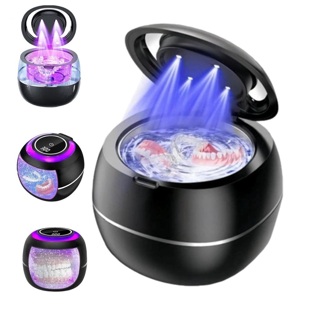 2025 New Upgraded Retainer Cleaner Machine, Mouthguards Denture ...