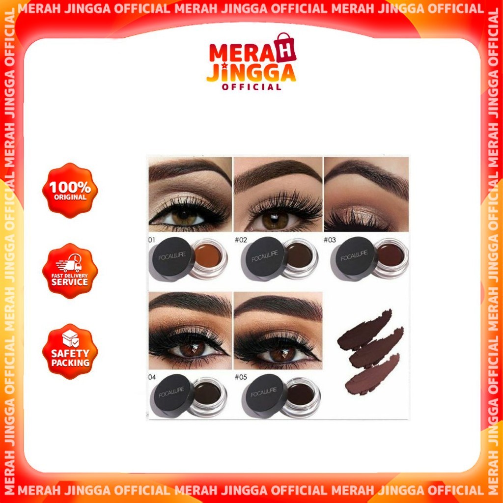Focallure Eyebrow Cream FA 23 / Merah Jingga Official