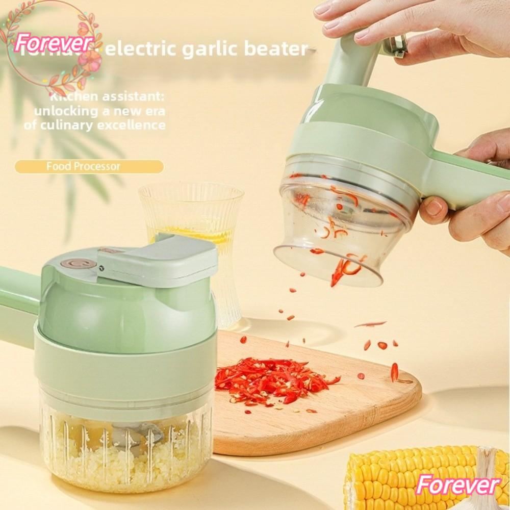 FOREVER Vegetable Chopper, Cordless Operation Multifunctional Slice ...