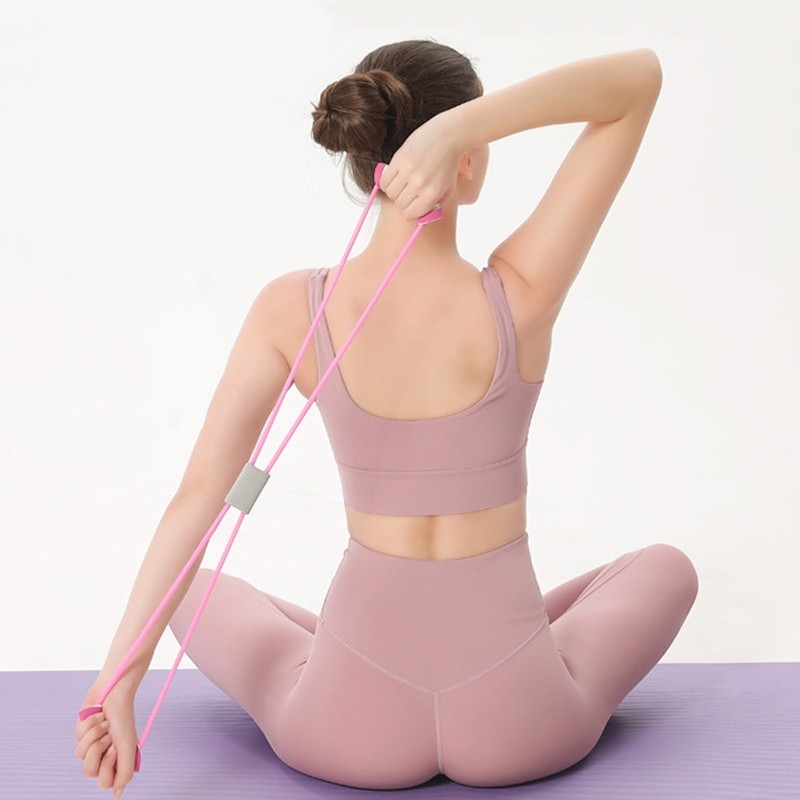 VOOVA Yoga Set Matras Tummy Trimmer Anti-Slip - Gambar 3