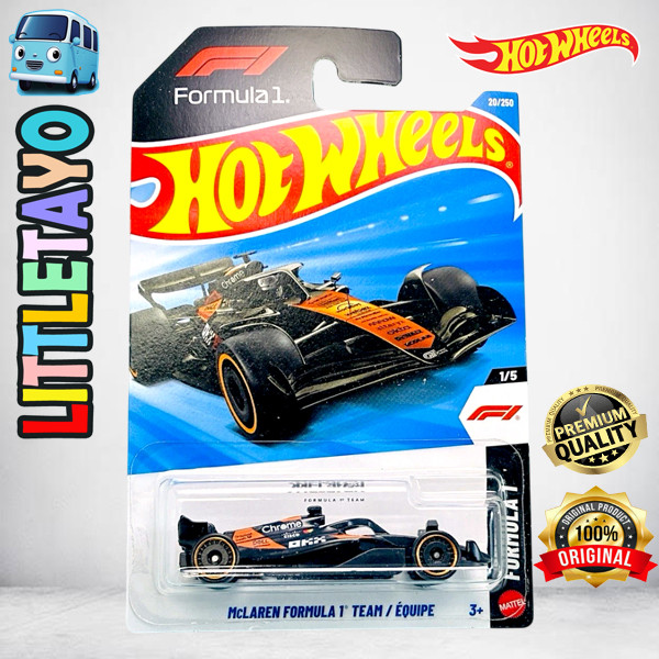 Hot Wheels McLaren Formula 1 Team 2026 Orange Diecast Racing F1