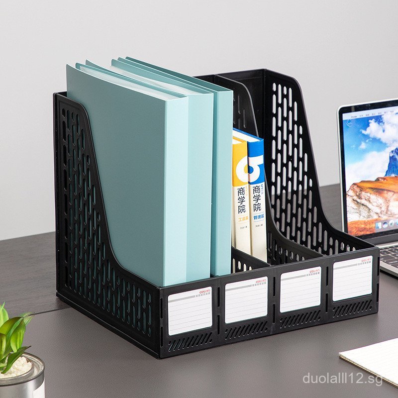 Deli78998Four-Link Hollow Desktop File Frame with Label Stable File ...