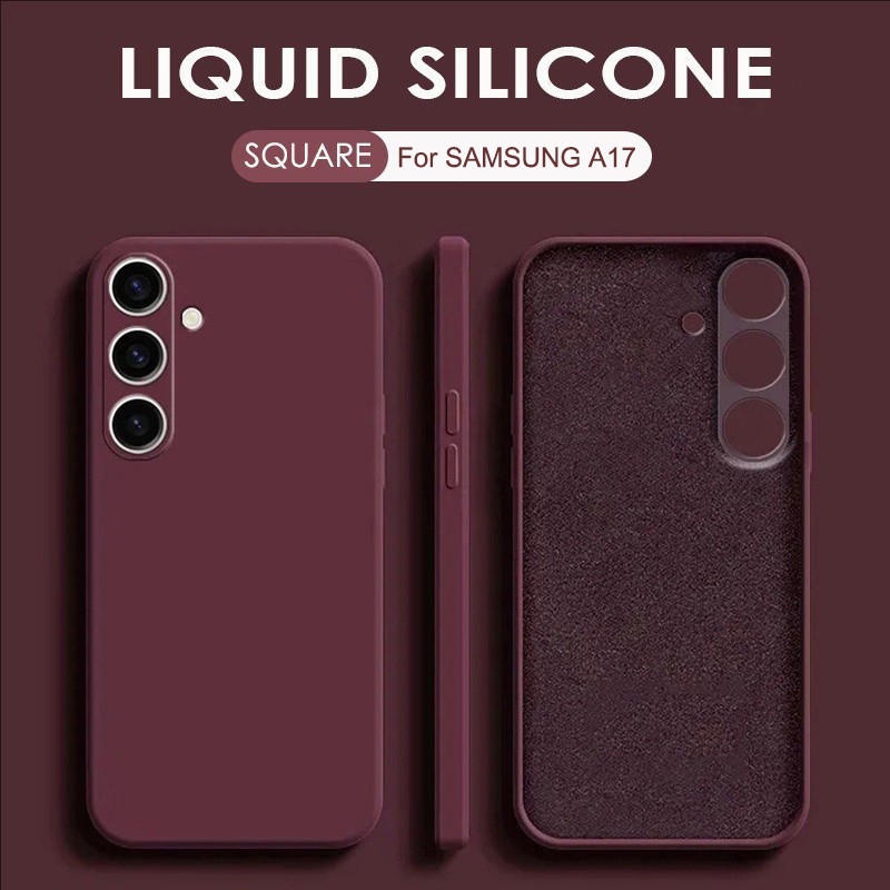 For Samsung Galaxy A17 A07 A06 A16 A26 A36 A55 A56 Square Liquid ...