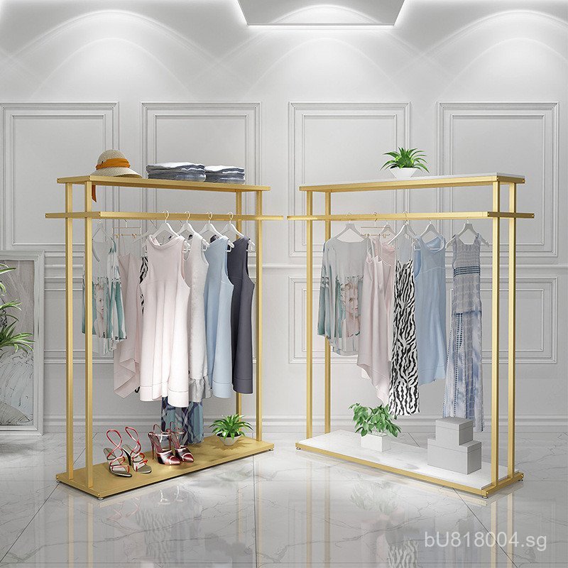Shopping Mall Double Row Suit Children's Clothing Store Display Rack ...