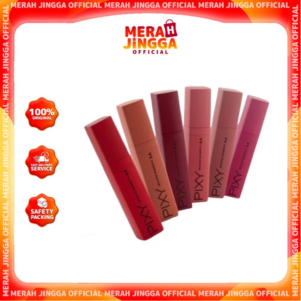 PIXY Mousse Moment / Merah Jingga Official