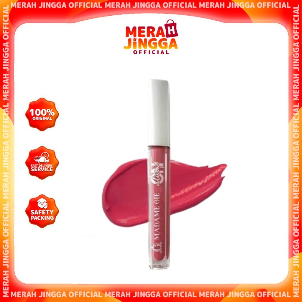Madame Gie Lipcream Always On Matte / Lip / Merah Jingga Official