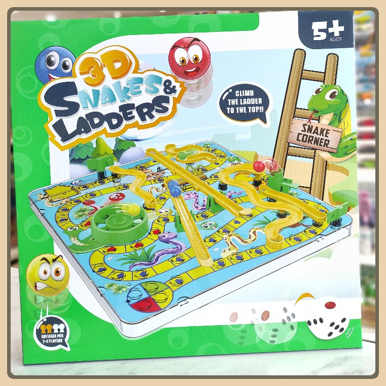 SNAKE LADDERS SNAKE AND LADDER TOY - Educational Toys for Children ...