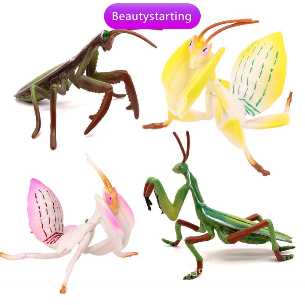 Beautylife| Realistic Mantis Replica Grasshopper Insect Model Animal ...