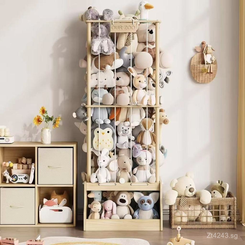 Display Children's Stand Kindergarten Storage Rack Plush Toy Rack ...