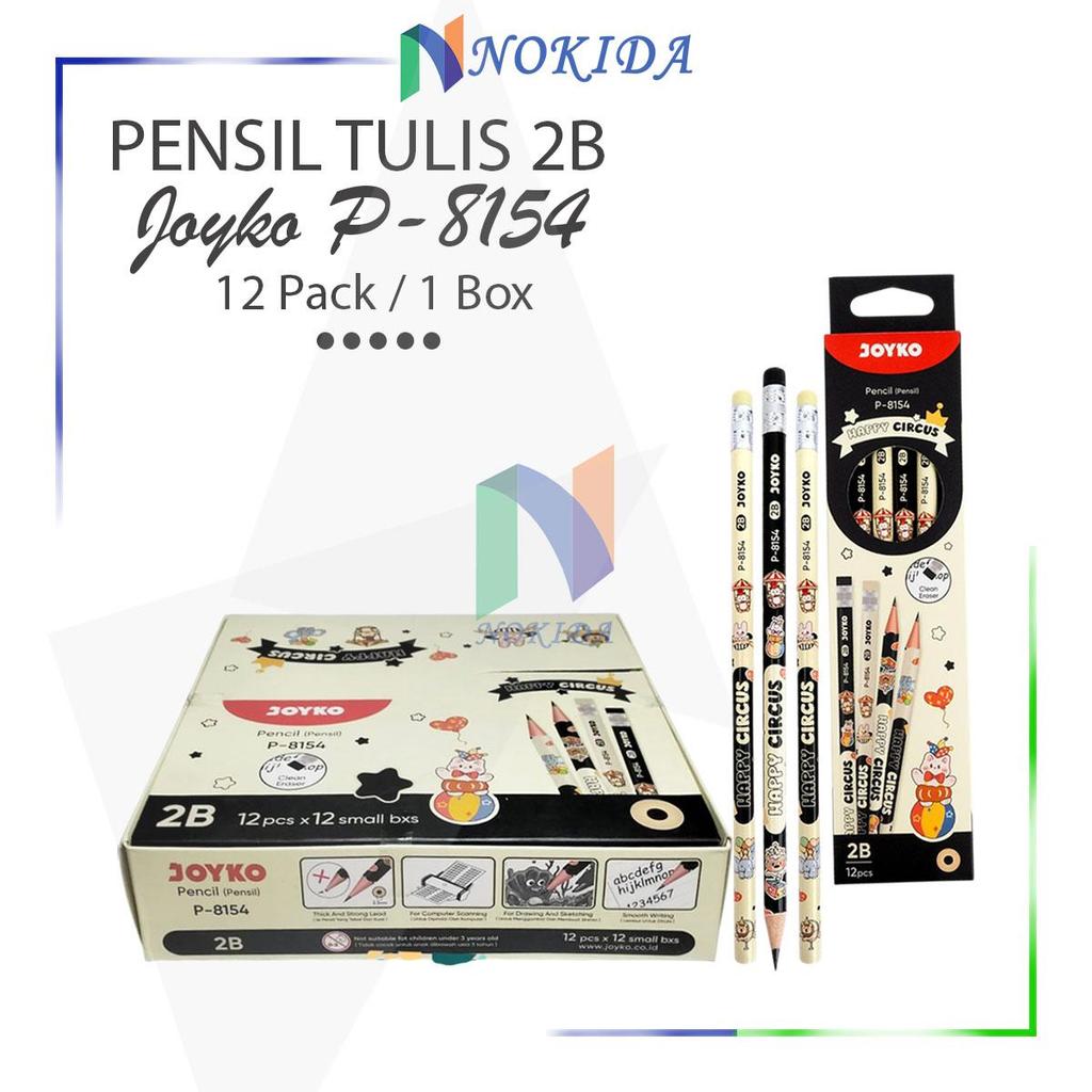 Nokida Joyko 2B Stationery Pencil 1 Gross Contents 12 Packs [P-8154 ...