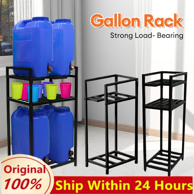 Water Gallon Rack Multi-Layer Water Container Rack Stainless Steel ...