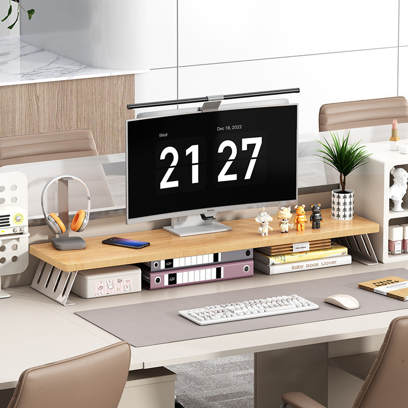 Computer Heightening Rack Gaming Room Desktop Storage Rack Workstation ...
