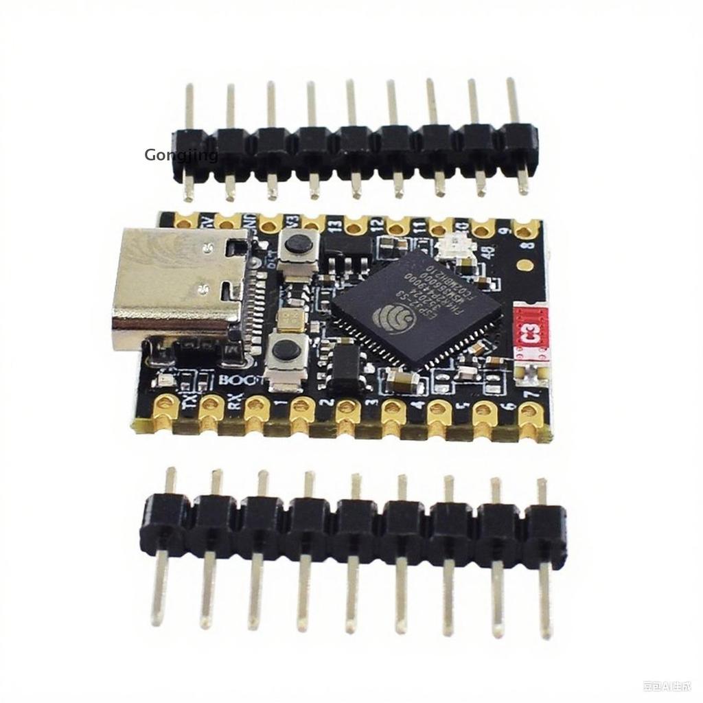 [Gongjing] 1 Set Ultra-Small WiFi 5.0 ESP32-S3 Supermini Development ...