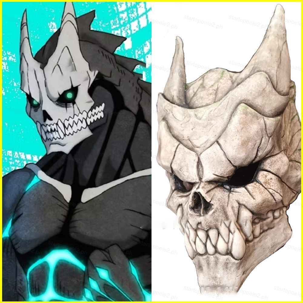 ST2 Kaiju No. 8 Kafka Hibino Cartoon Anime Peripheral Monster Mask ...