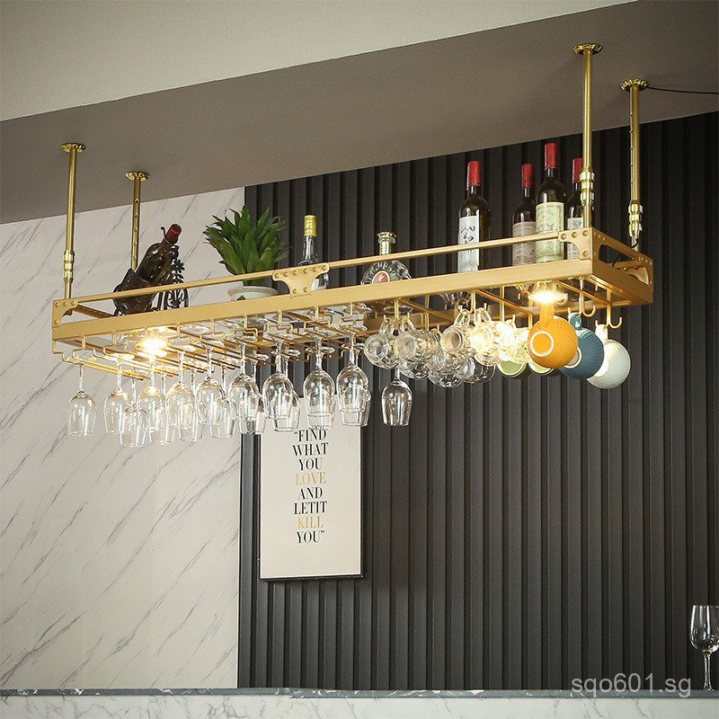 Hanging Household Cup Rack Wine Rack Wine Mug Rack Inverted Coffee ...