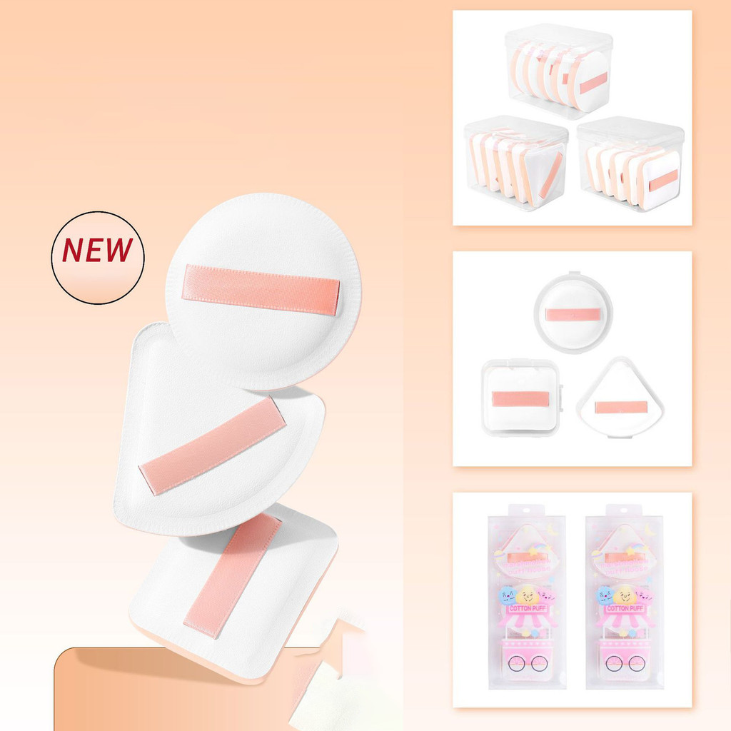 POPmaker Spon Puff Make Up Lembut Flawless - Gambar 3