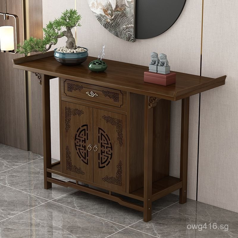 Entrance Table Altar Home Incense Offering Table Incense Case Entrance ...