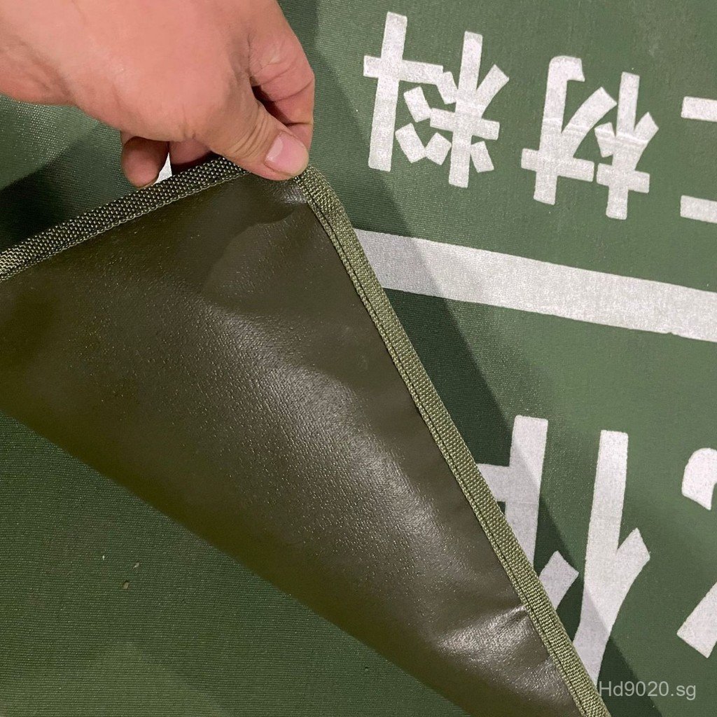 Construction Work Mat Thickened Tool Inspection Green Canvas ...