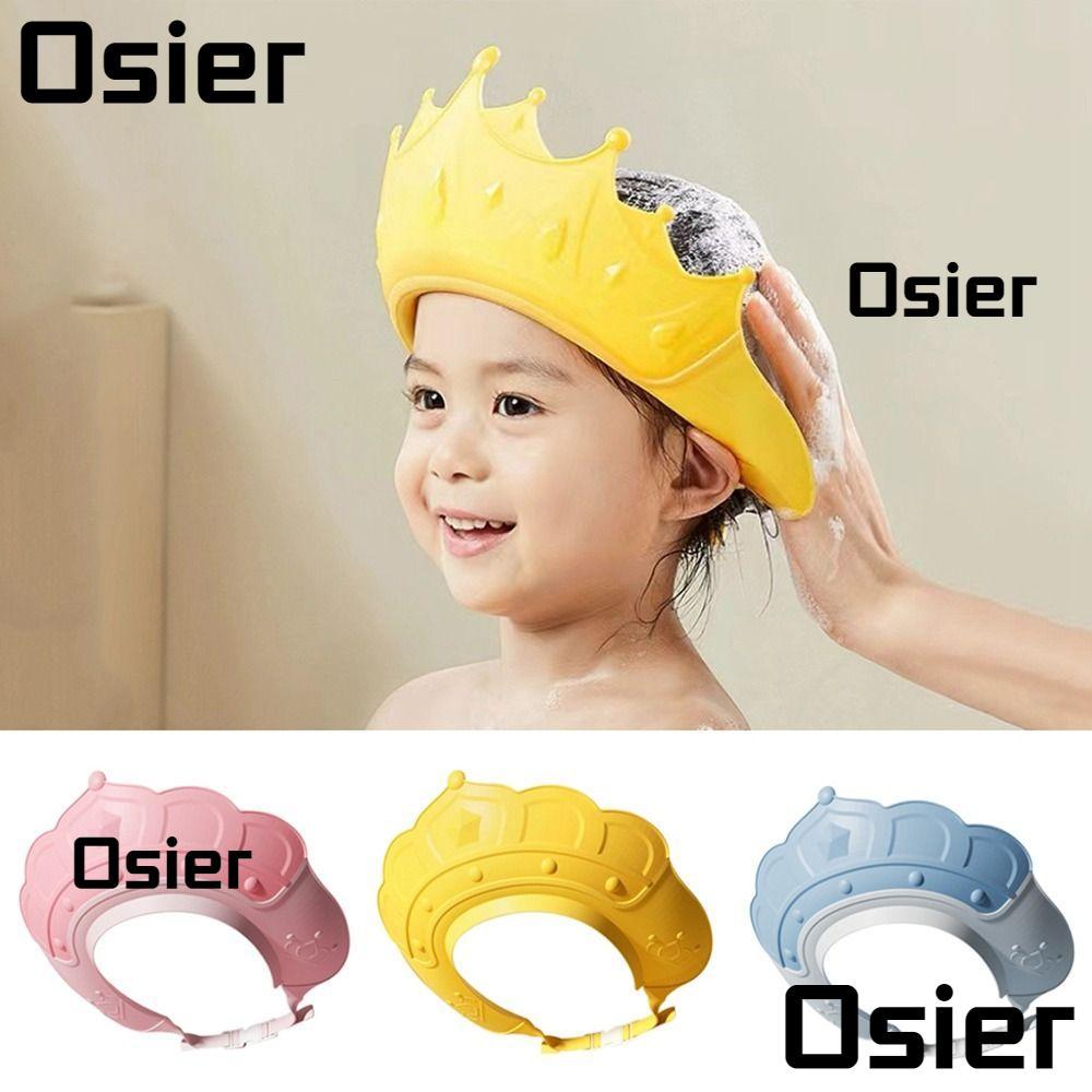 Baby-Duschhaube Mit Schild – Kronen-Design – Verstellbar Für 6 Monate Bis 9 Jahre – Schützt Augen, Ohren & Gesicht – Ideal Für Haarwäsche & Haarschnitt