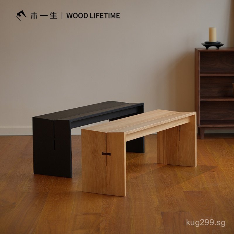 Ash Wood Shoe Changing Bench Lifetime Long Wooden Vintage Entryway0A 丨 ...