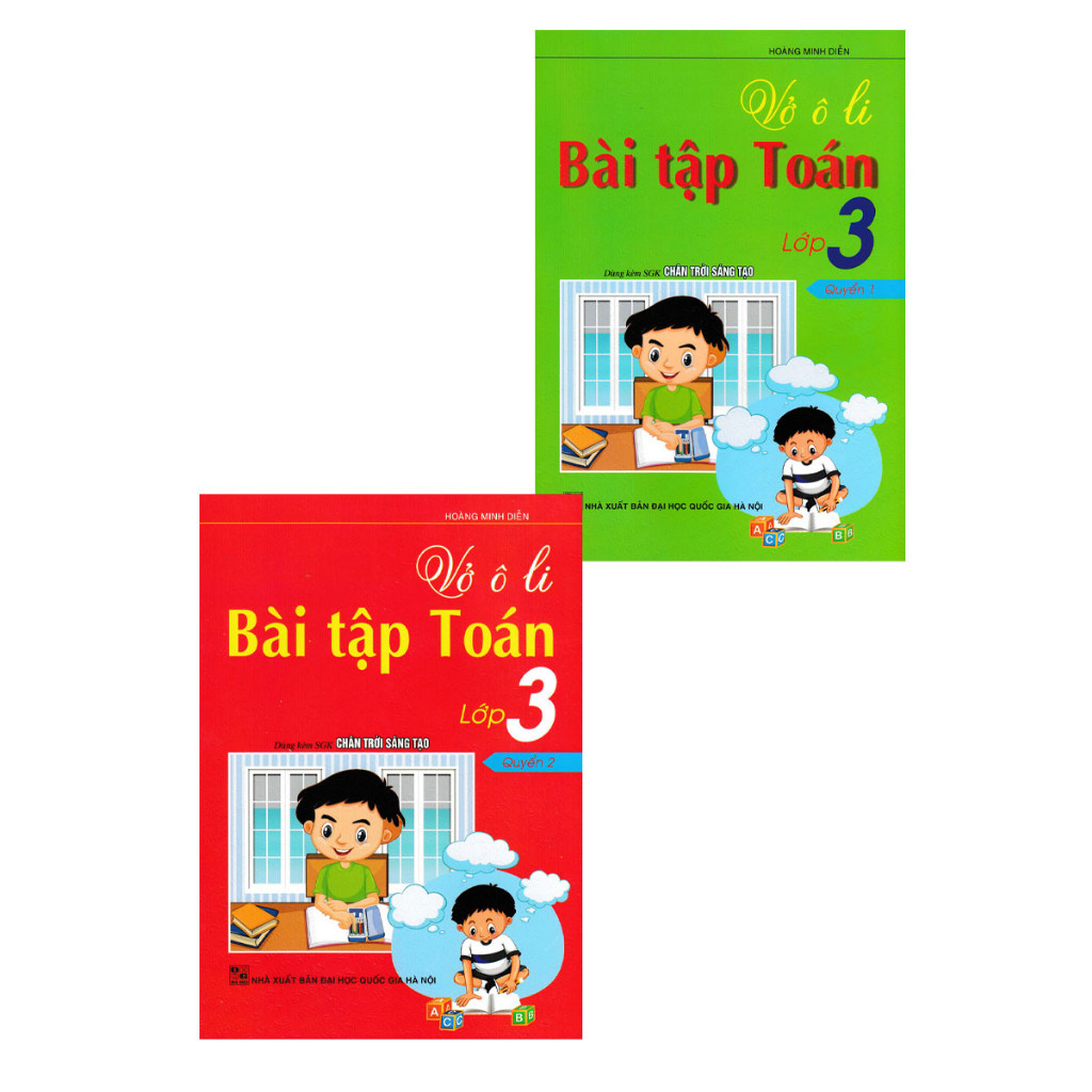 Book - Combo Set of 2: Notebook Math Exercises Grade 3 Book 1 + 2 (Used ...